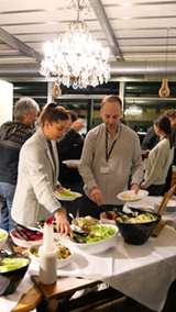 Konferenzteilnehmende beim Congress Dinner